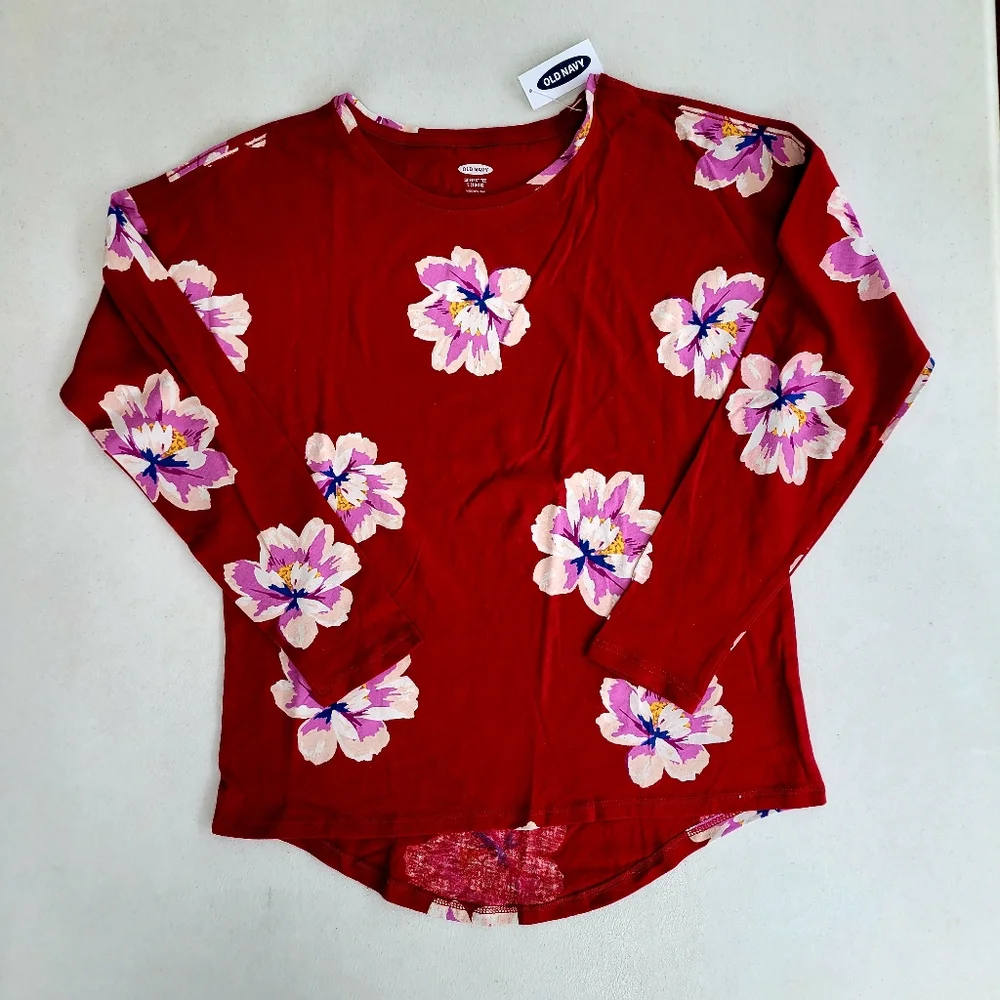 NWT Bundle of 3 Old Navy Girls Long Sleeve Shirts